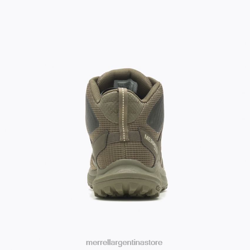 hombres zapatos aceituna NL2ZZ383 Merrell bota táctica impermeable nova 3 mid (j005053)