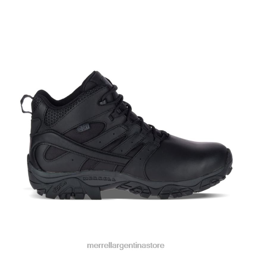 hombres zapatos negro NL2ZZ700 Merrell moab 2 bota impermeable de respuesta táctica media de ancho ancho (j45337w)