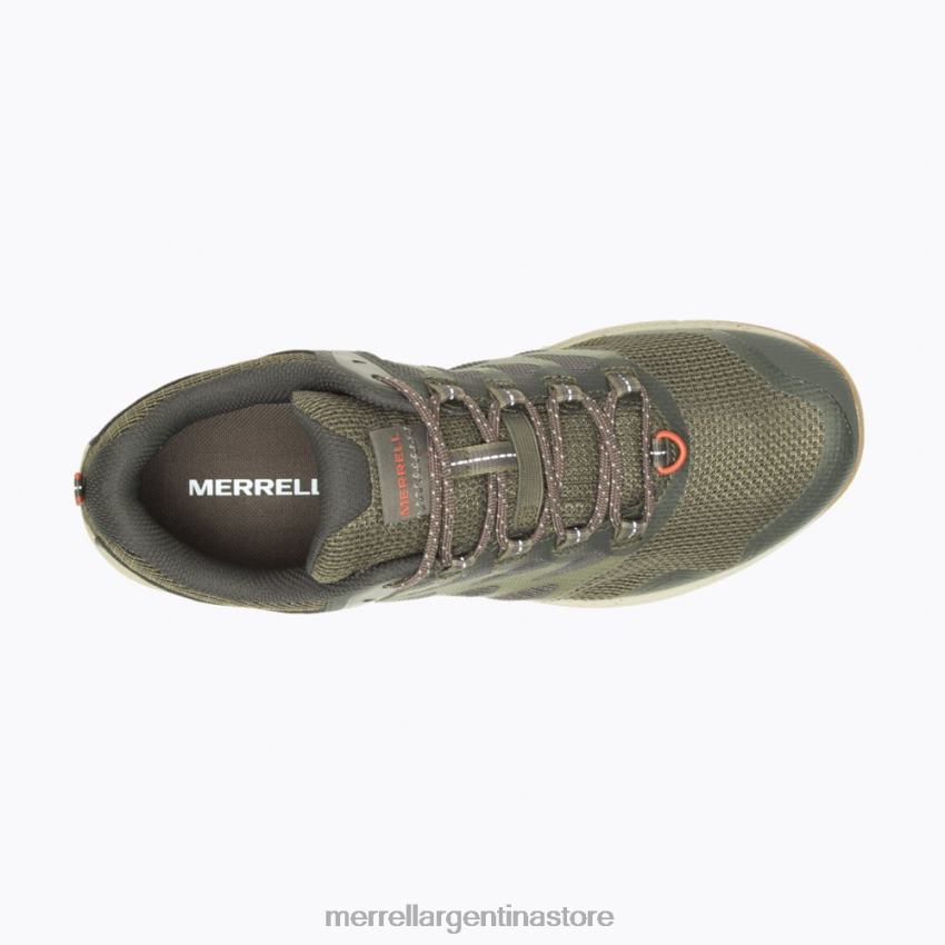 hombres zapatos aceituna NL2ZZ197 Merrell nueva 3 (j067609)