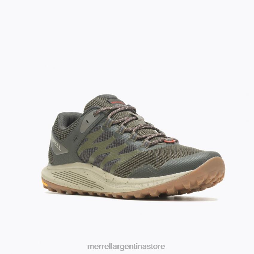 hombres zapatos aceituna NL2ZZ197 Merrell nueva 3 (j067609)