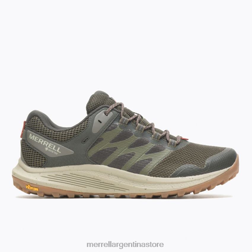 hombres zapatos aceituna NL2ZZ56 Merrell nova 3 gore-tex (j067593)
