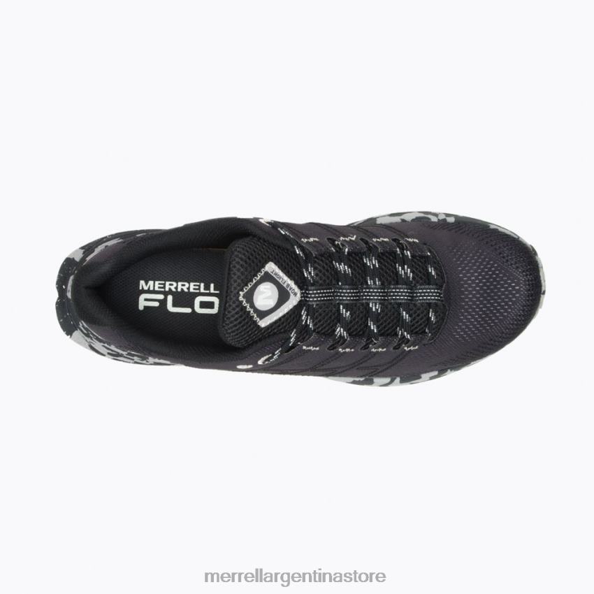 hombres zapatos camuflaje negro NL2ZZ177 Merrell vuelo moab (j067439)
