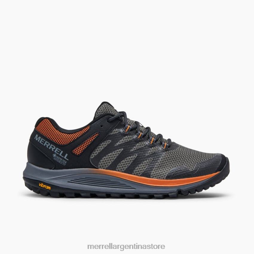 hombres zapatos carbón NL2ZZ204 Merrell nova 2 gore-tex (j067081)