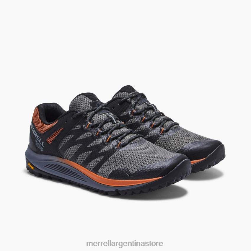 hombres zapatos carbón NL2ZZ204 Merrell nova 2 gore-tex (j067081)