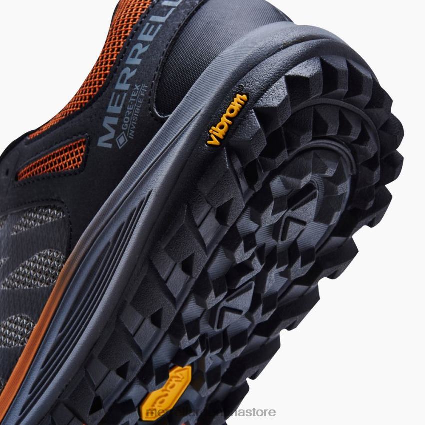 hombres zapatos carbón NL2ZZ204 Merrell nova 2 gore-tex (j067081)