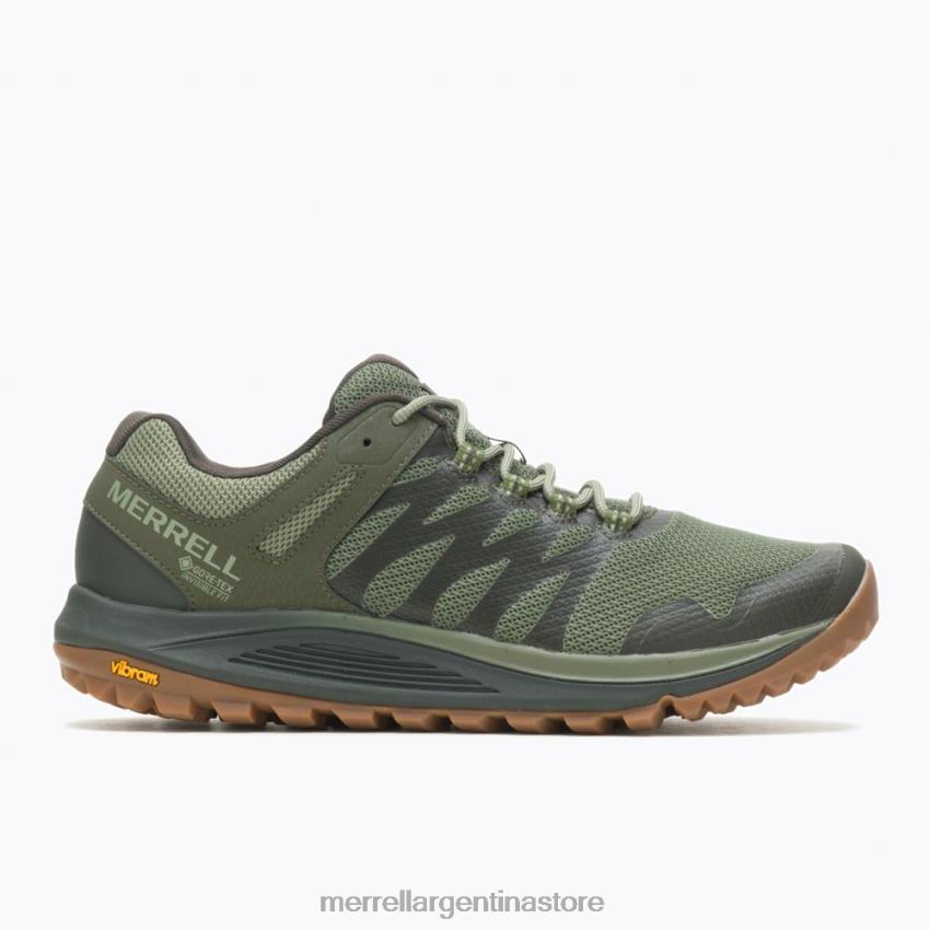 hombres zapatos liquen NL2ZZ203 Merrell nova 2 gore-tex (j066653)