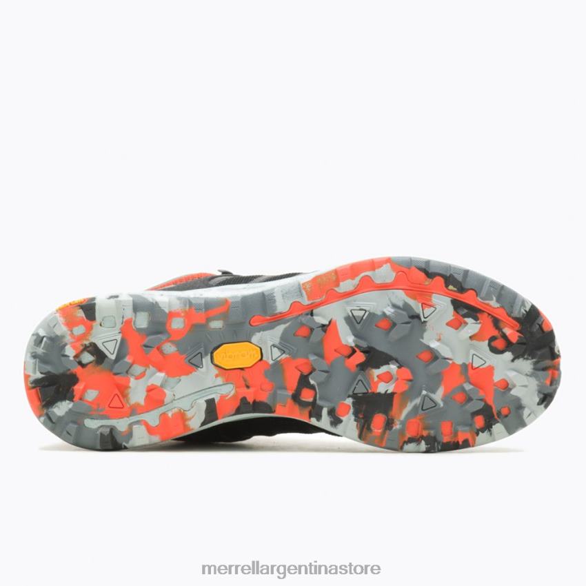 hombres zapatos negro/mandarina NL2ZZ42 Merrell nova 3 mid gore-tex (j067615)