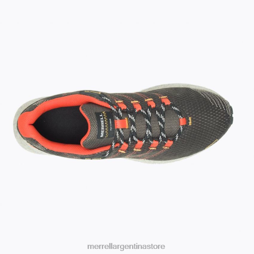 hombres zapatos negro/mandarina NL2ZZ736 Merrell golpe de mosca (j067377)