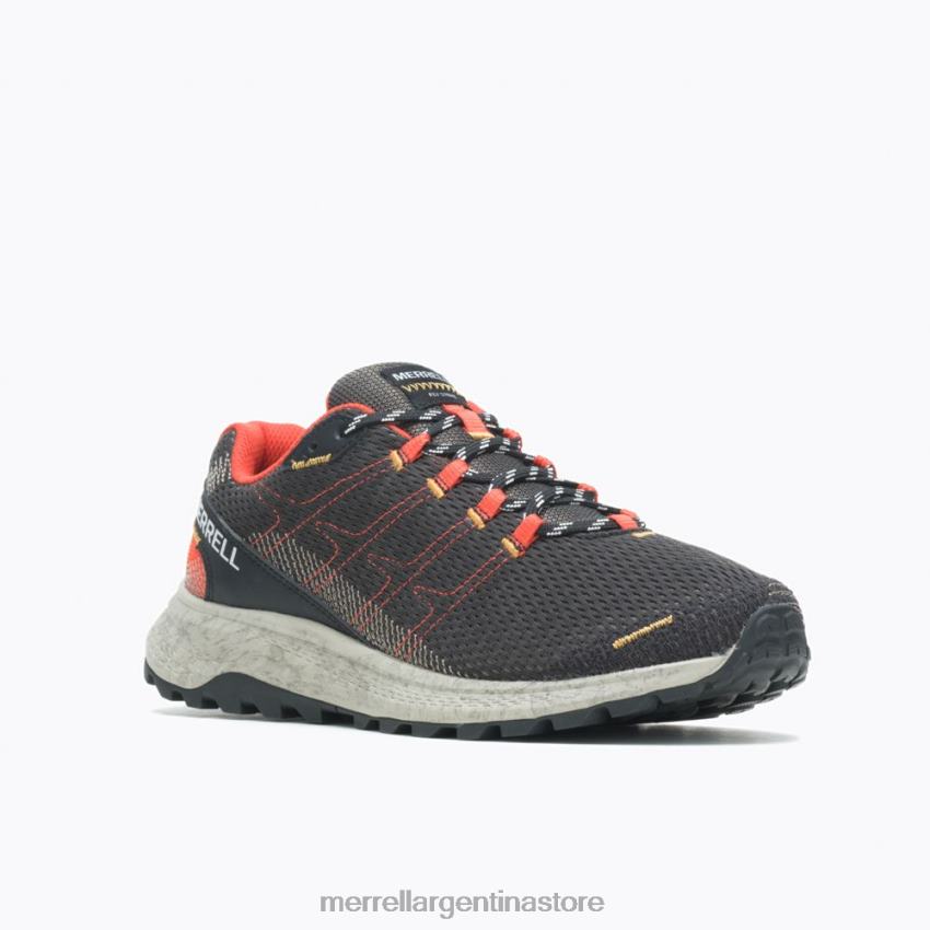 hombres zapatos negro/mandarina NL2ZZ736 Merrell golpe de mosca (j067377)