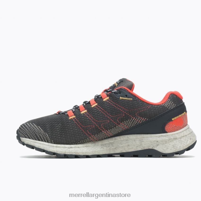 hombres zapatos negro/mandarina NL2ZZ736 Merrell golpe de mosca (j067377)