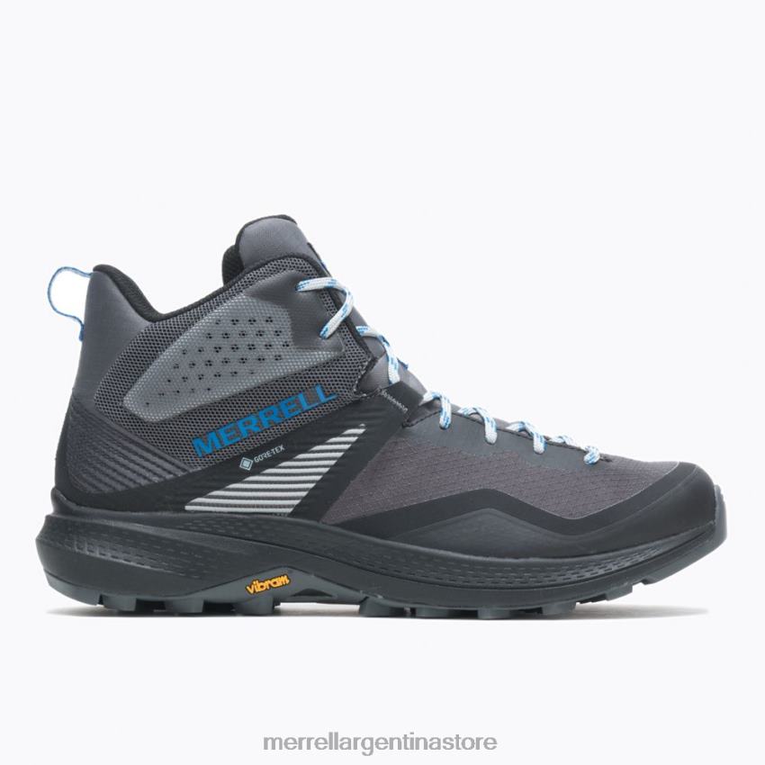 hombres zapatos roca/azul NL2ZZ80 Merrell mqm 3 mid gore-tex (j135573)