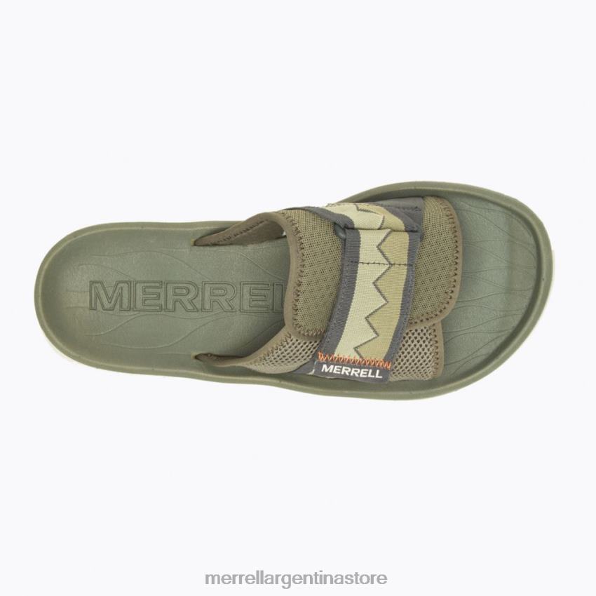 hombres zapatos aceituna NL2ZZ113 Merrell cabaña ultra tobogán (j004939)