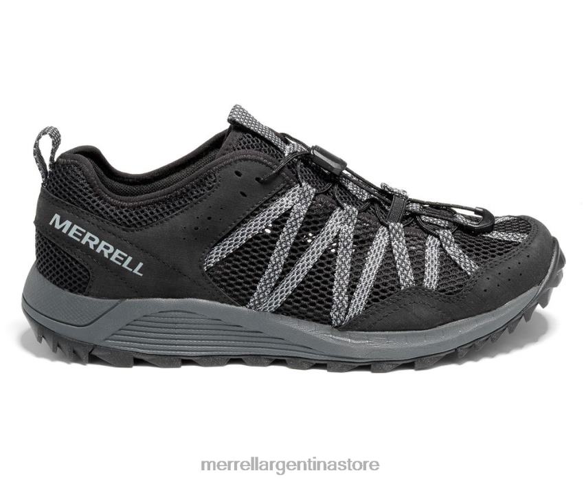 hombres zapatos negro NL2ZZ699 Merrell aerosport wildwood (j036109)