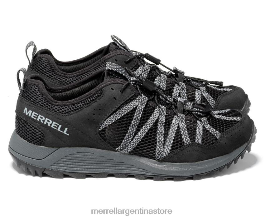hombres zapatos negro NL2ZZ699 Merrell aerosport wildwood (j036109)
