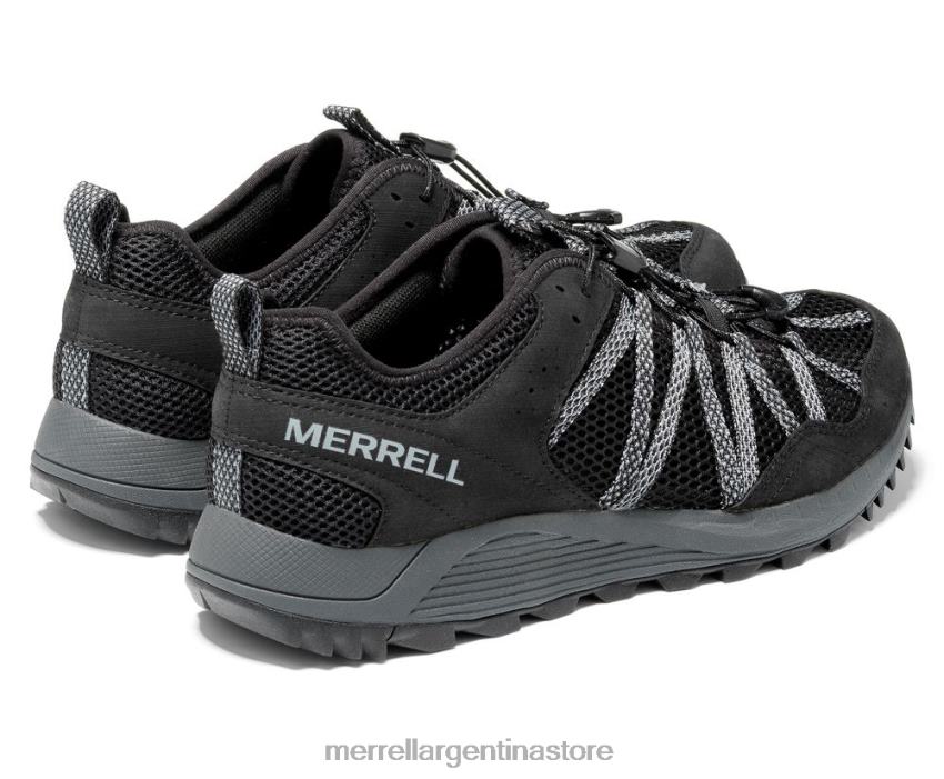 hombres zapatos negro NL2ZZ699 Merrell aerosport wildwood (j036109)