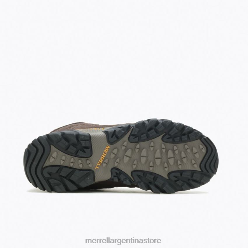 hombres zapatos Café exprés NL2ZZ604 Merrell Oakcreek mid impermeable ancho ancho (j036401w)