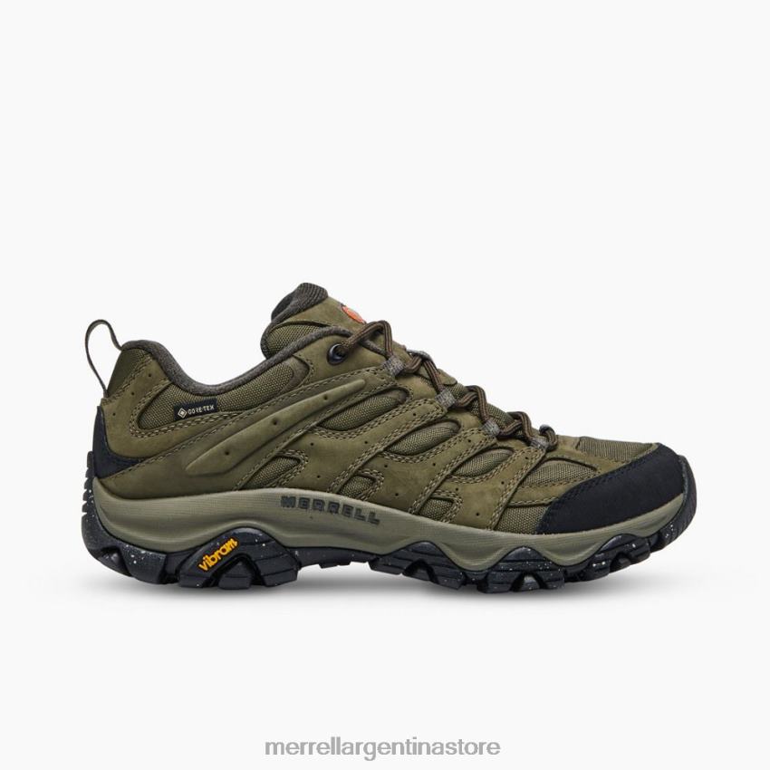 hombres zapatos aceituna NL2ZZ656 Merrell moab 3 liso gore-tex (j036363)