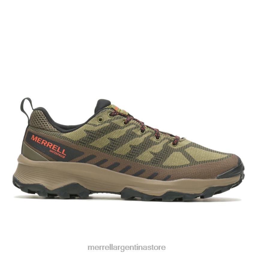 hombres zapatos aguacate/canguro NL2ZZ72 Merrell velocidad eco impermeable (j037003)
