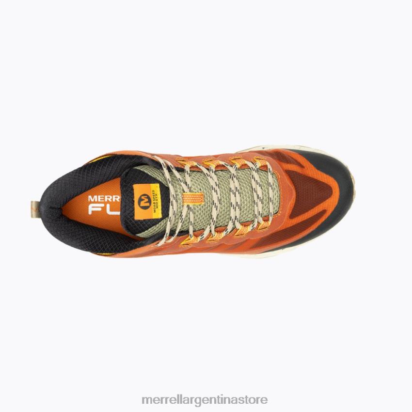 hombres zapatos arcilla NL2ZZ188 Merrell moab velocidad medio gore-tex (j067229)