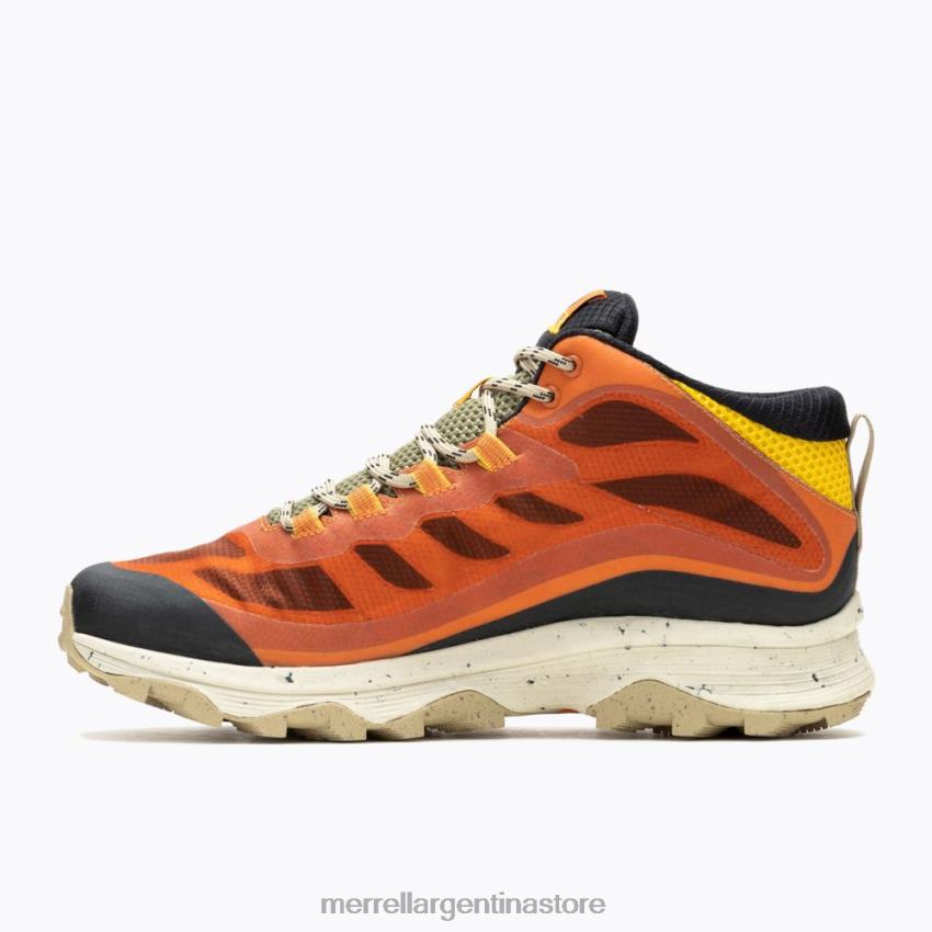 hombres zapatos arcilla NL2ZZ188 Merrell moab velocidad medio gore-tex (j067229)