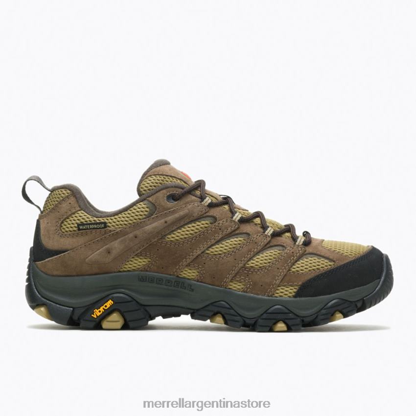 hombres zapatos canguro/coyote NL2ZZ78 Merrell moab 3 impermeable (j135537)