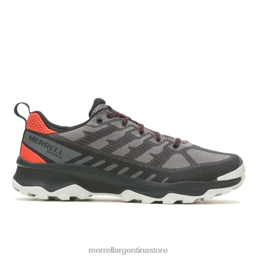 hombres zapatos carboncillo/mandarina NL2ZZ73 Merrell velocidad eco impermeable (j036999)