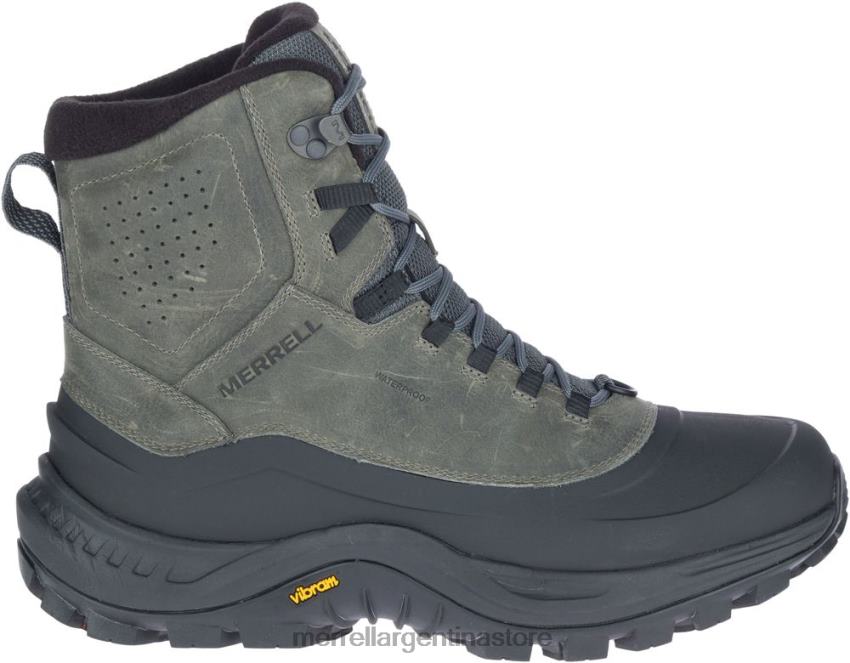 hombres zapatos gris NL2ZZ707 Merrell Thermo pasar por alto 2 mid impermeable (j035289)