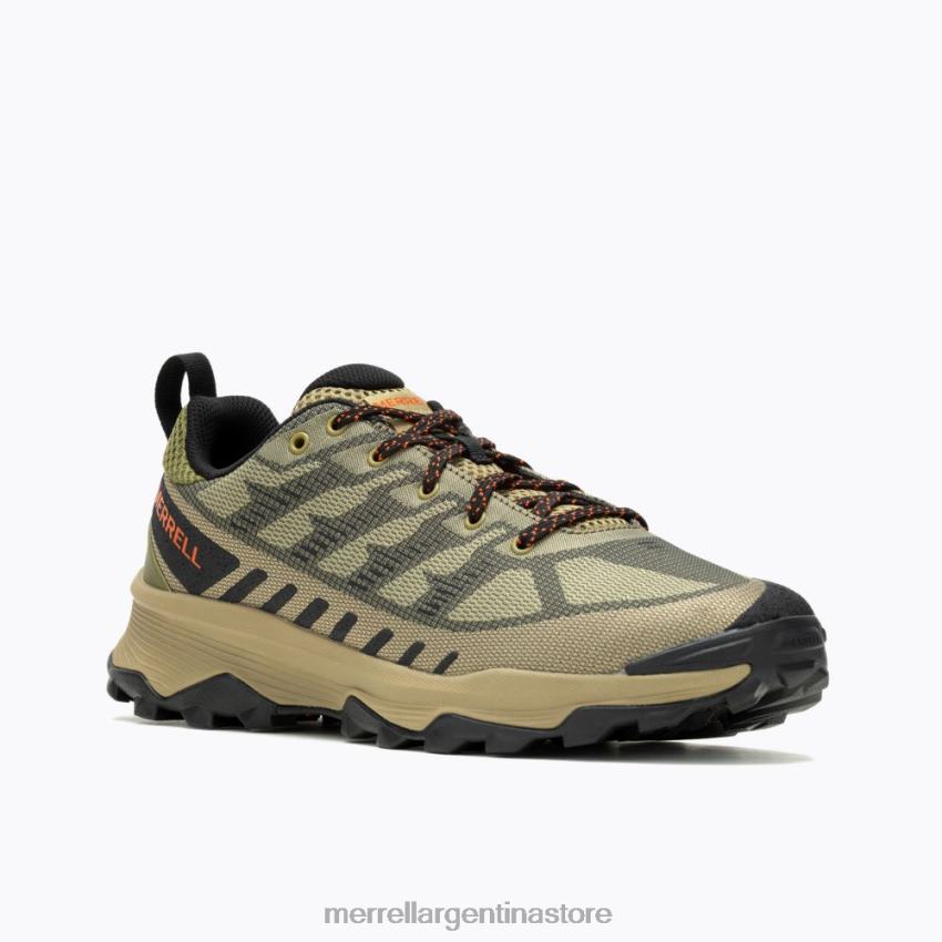 hombres zapatos hierba/coyote NL2ZZ29 Merrell velocidad eco (j036995)