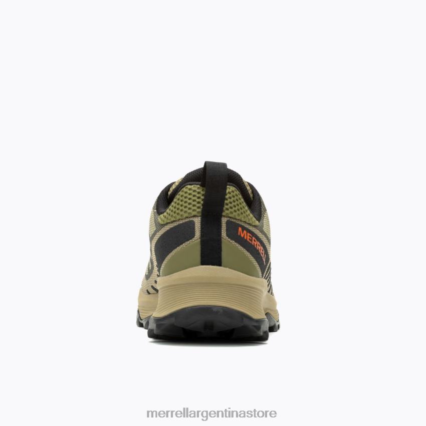 hombres zapatos hierba/coyote NL2ZZ29 Merrell velocidad eco (j036995)
