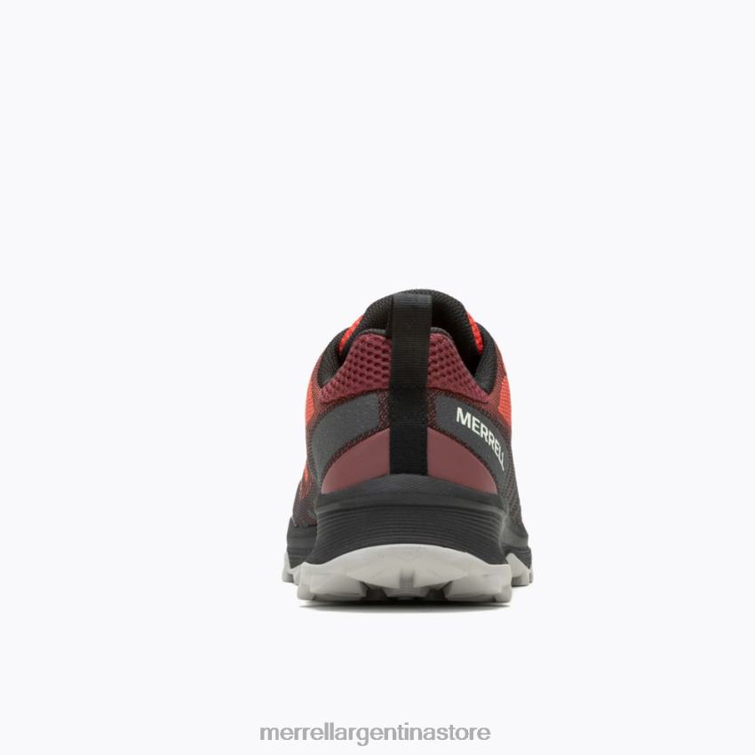 hombres zapatos lava/cabernet NL2ZZ30 Merrell velocidad eco (j036989)
