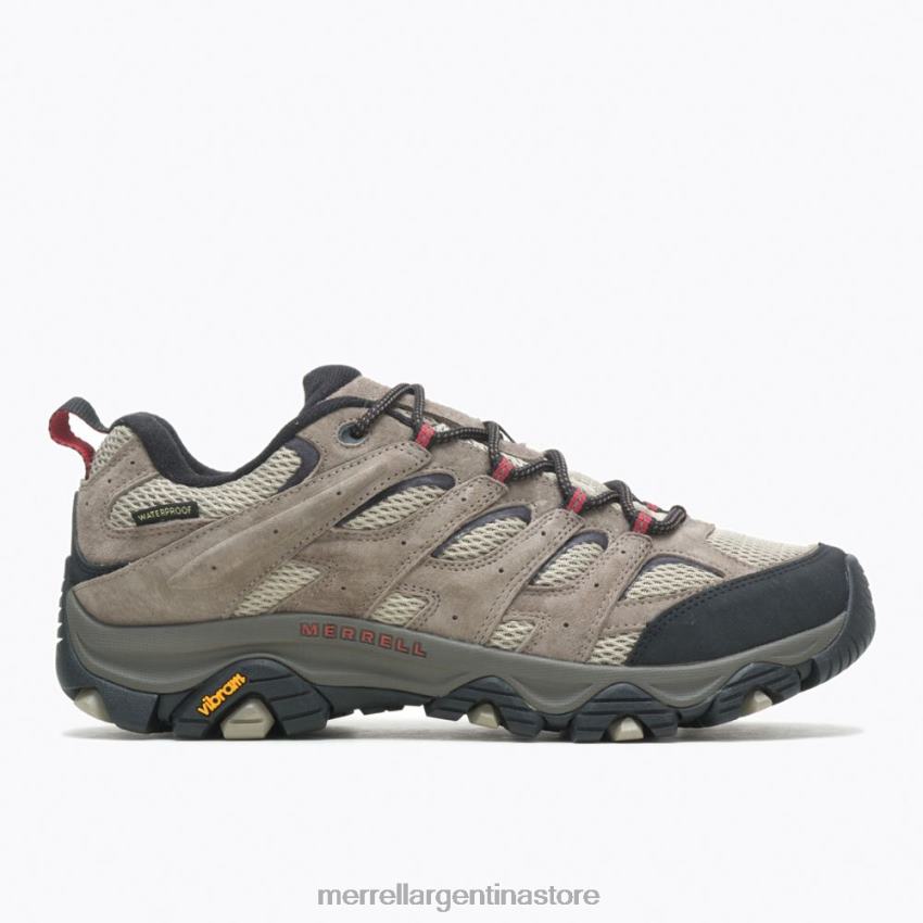 hombres zapatos marron oscuro NL2ZZ368 Merrell moab 3 impermeable ancho ancho (j035851w)
