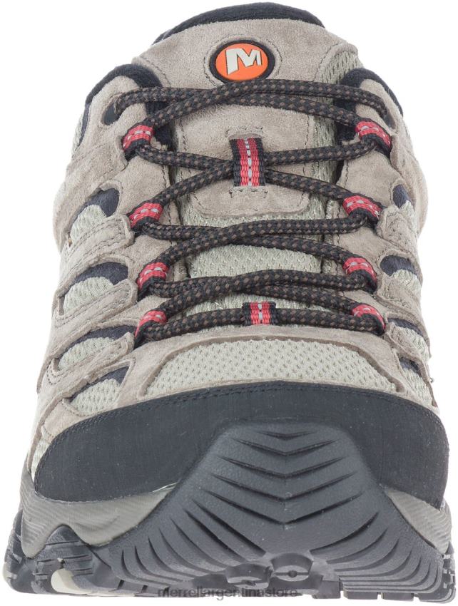 hombres zapatos marron oscuro NL2ZZ368 Merrell moab 3 impermeable ancho ancho (j035851w)