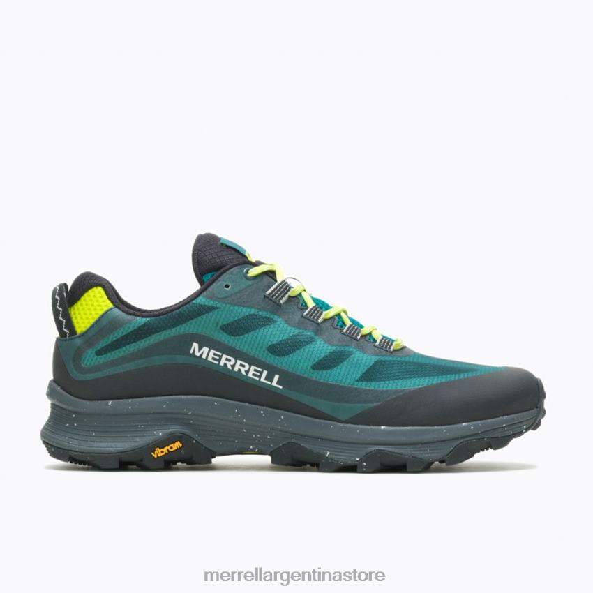 hombres zapatos musgo de mar NL2ZZ518 Merrell velocidad moab (j067433)