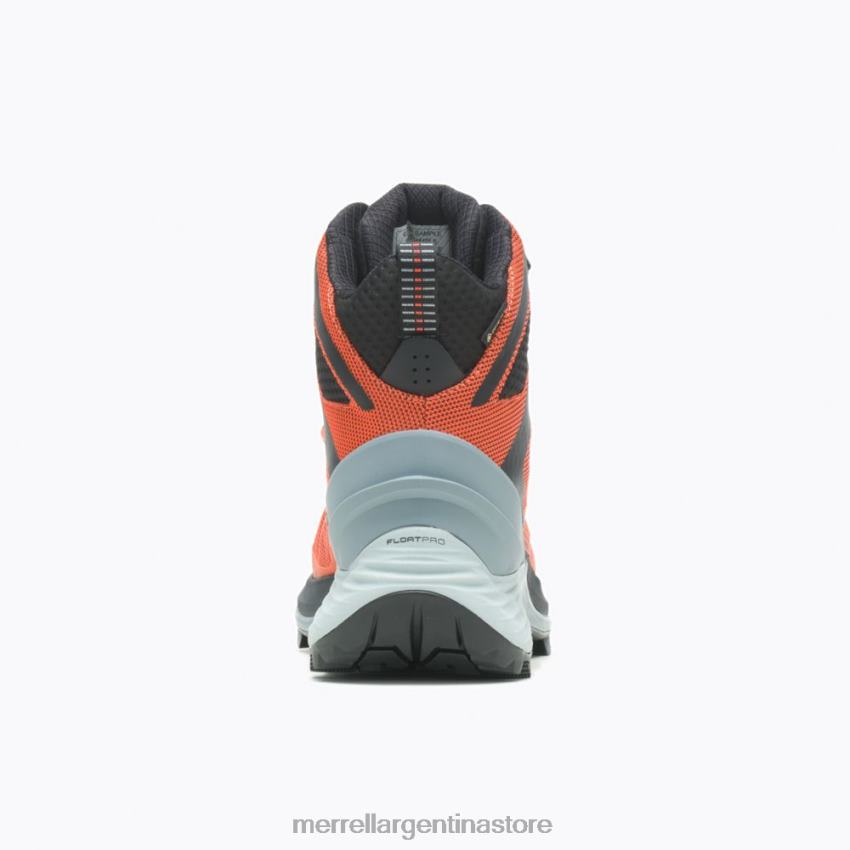 hombres zapatos naranja NL2ZZ35 Merrell pícaro excursionista mid gore-tex (j037147)