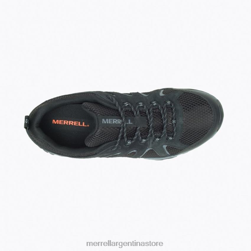 hombres zapatos negro NL2ZZ395 Merrell Oakcreek ancho ancho (j036305w)