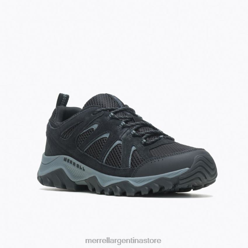 hombres zapatos negro NL2ZZ395 Merrell Oakcreek ancho ancho (j036305w)
