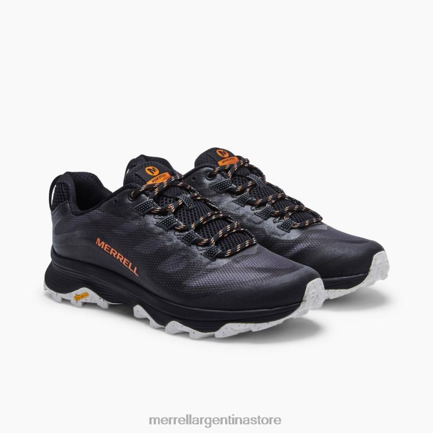 hombres zapatos negro NL2ZZ513 Merrell velocidad moab (j135399)