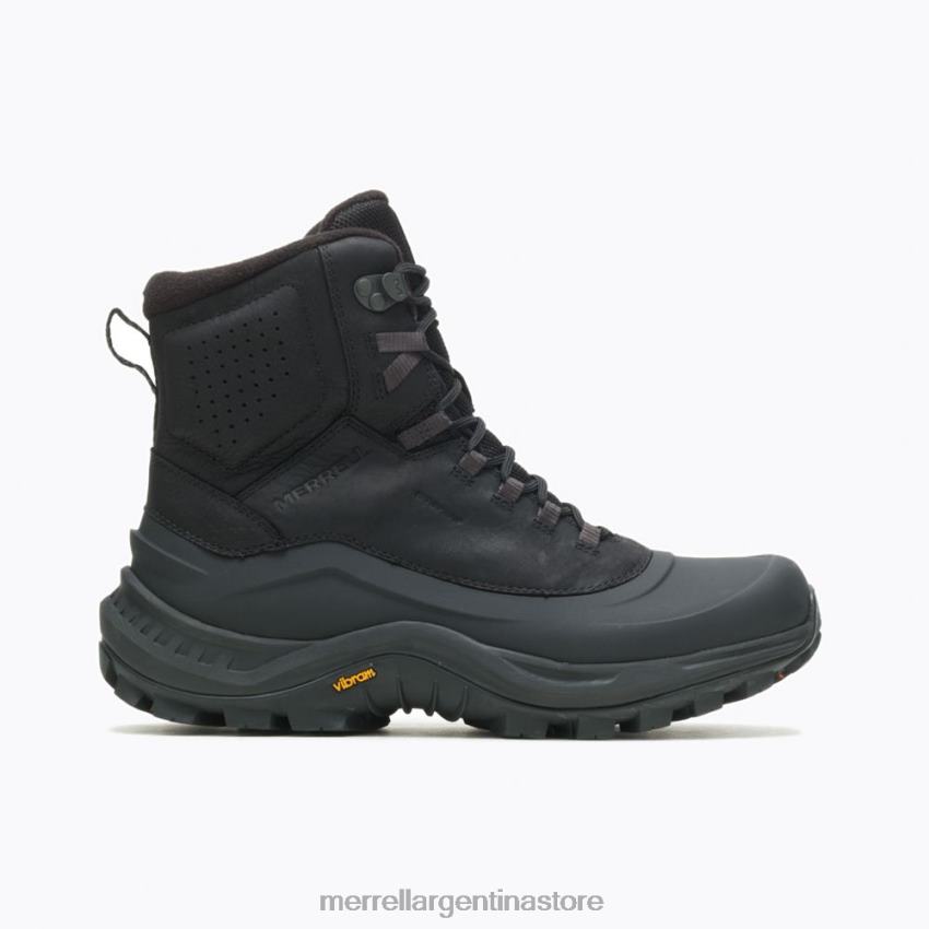 hombres zapatos negro NL2ZZ706 Merrell Thermo pasar por alto 2 mid impermeable (j035287)