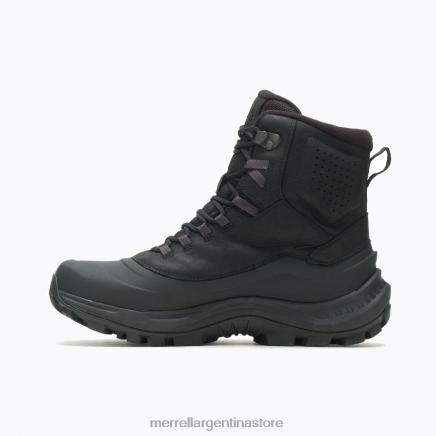 hombres zapatos negro NL2ZZ706 Merrell Thermo pasar por alto 2 mid impermeable (j035287)