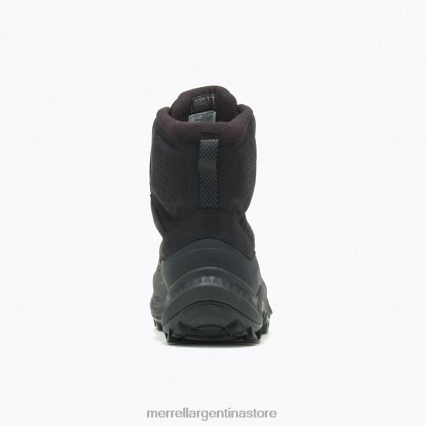 hombres zapatos negro NL2ZZ706 Merrell Thermo pasar por alto 2 mid impermeable (j035287)