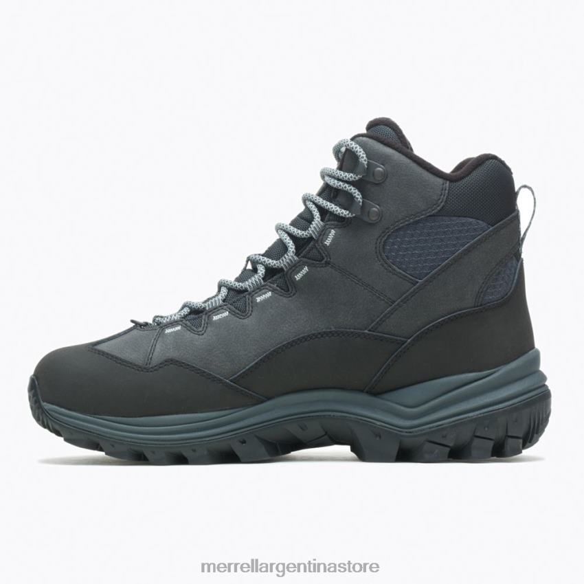 hombres zapatos negro NL2ZZ709 Merrell thermo chill mid impermeable ancho ancho (j16467w)