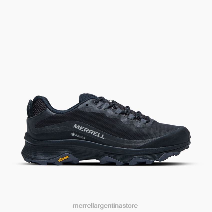 hombres zapatos negro/asfalto NL2ZZ23 Merrell velocidad moab gore-tex (j067083)