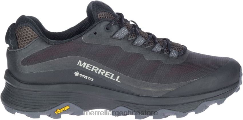 hombres zapatos negro/asfalto NL2ZZ23 Merrell velocidad moab gore-tex (j067083)