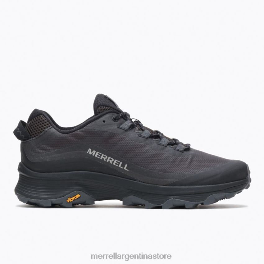 hombres zapatos negro/asfalto NL2ZZ514 Merrell velocidad moab (j067039)
