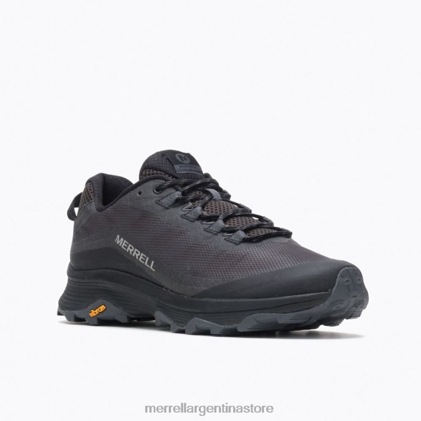 hombres zapatos negro/asfalto NL2ZZ514 Merrell velocidad moab (j067039)