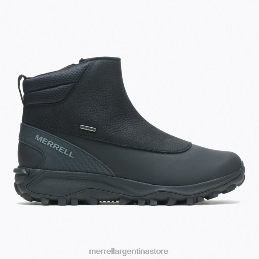 hombres zapatos negro/monumento NL2ZZ757 Merrell thermo kiruna mid zip impermeable (j035049)