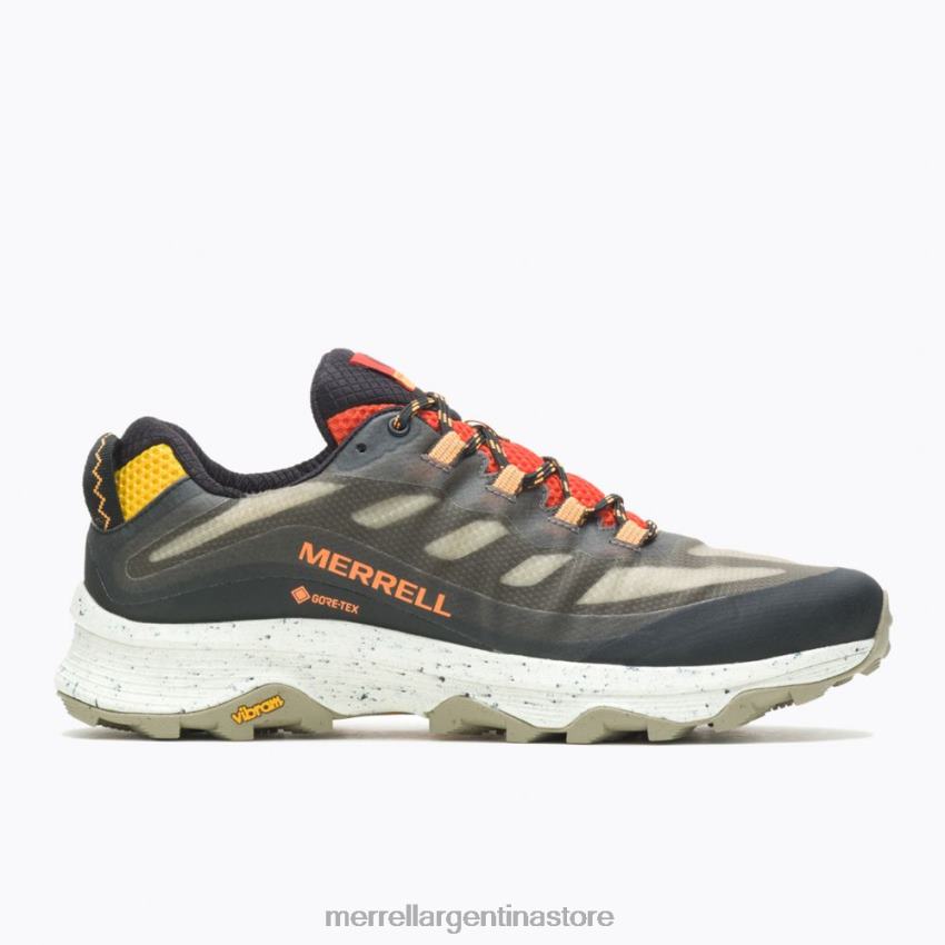 hombres zapatos negro/multi NL2ZZ24 Merrell velocidad moab gore-tex (j067457)