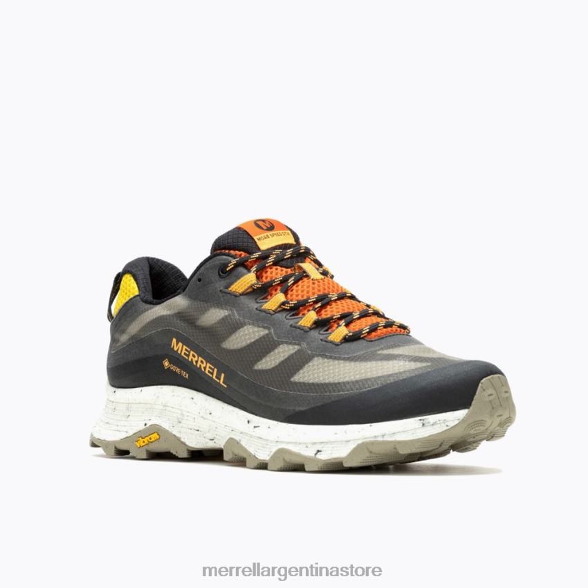 hombres zapatos negro/multi NL2ZZ24 Merrell velocidad moab gore-tex (j067457)