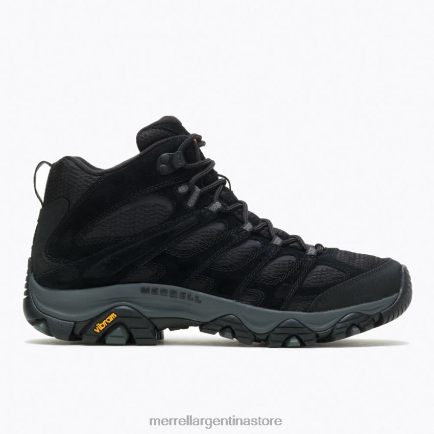hombres zapatos noche negra NL2ZZ133 Merrell moab 3 mediados (j036561)