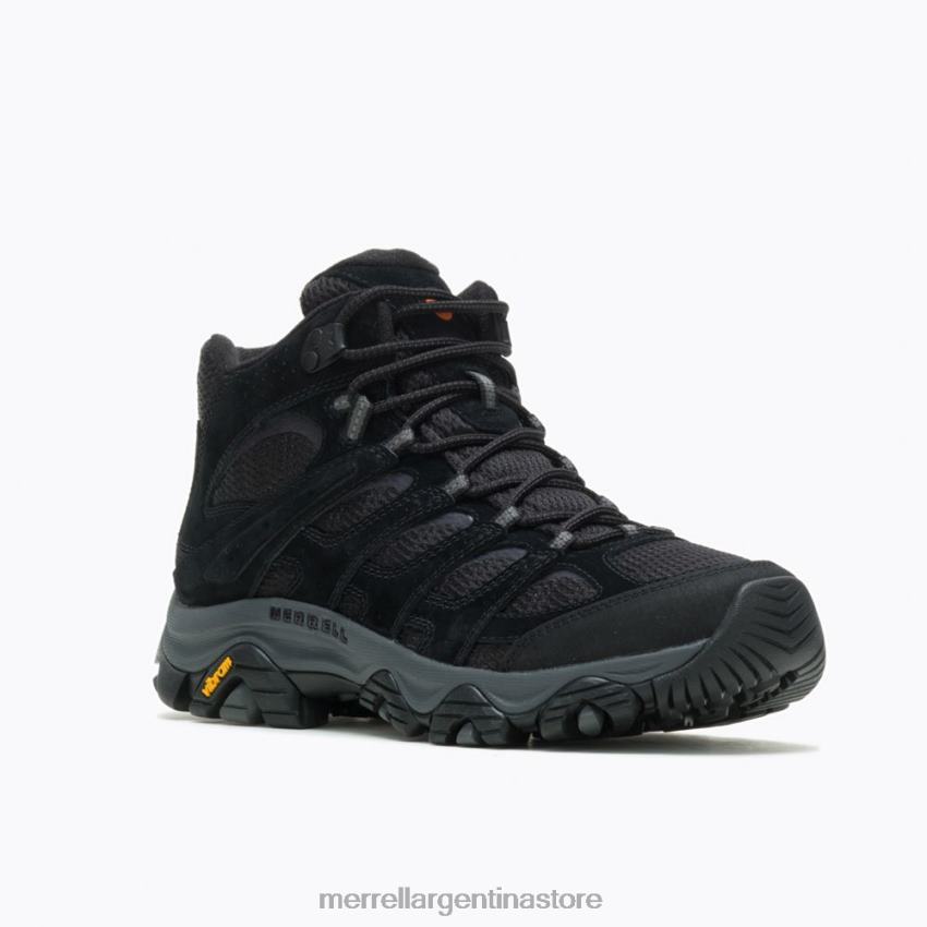 hombres zapatos noche negra NL2ZZ133 Merrell moab 3 mediados (j036561)
